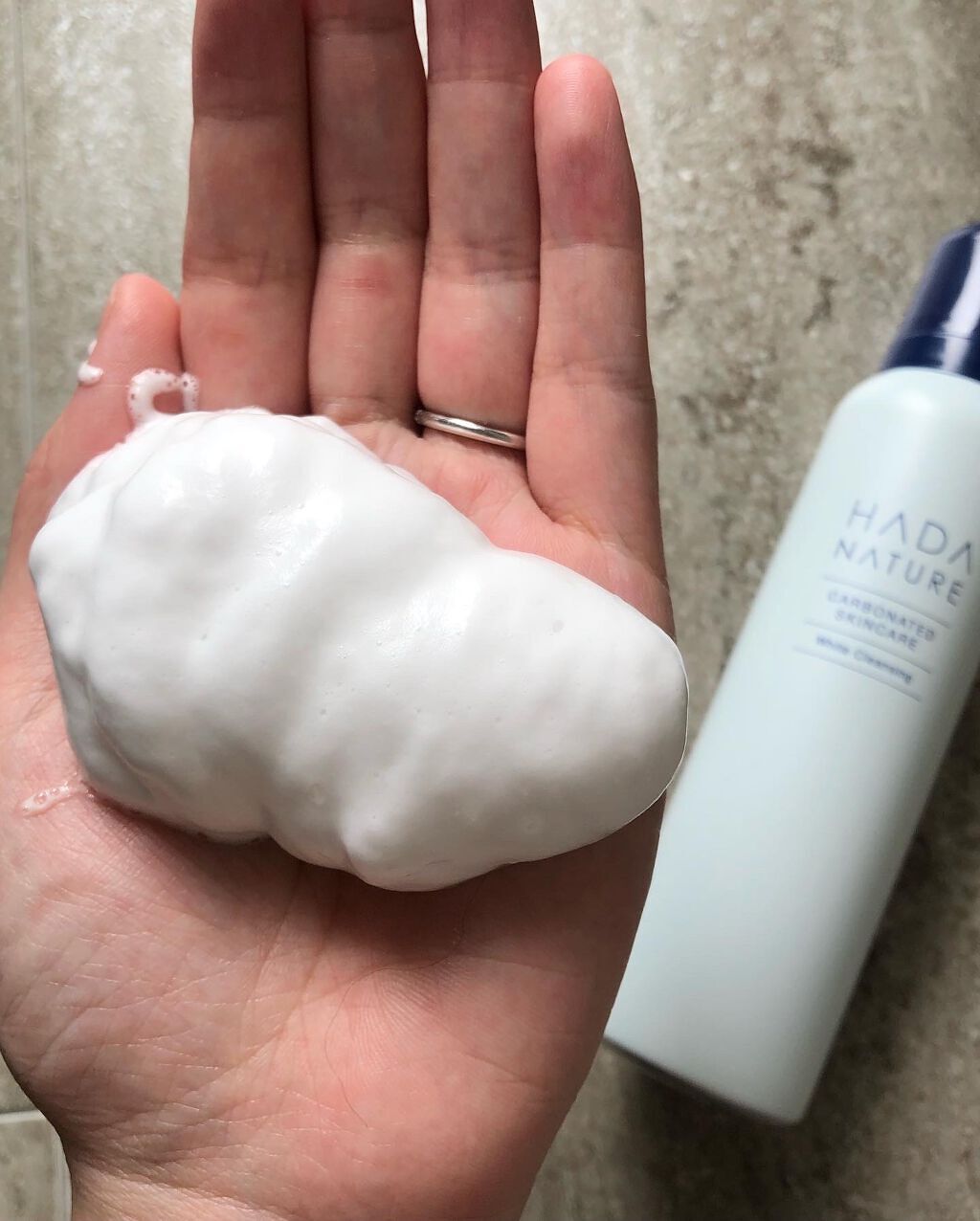 炭酸ホワイトクレンジング/肌ナチュール/クレンジングクリームを使ったクチコミ（3枚目）