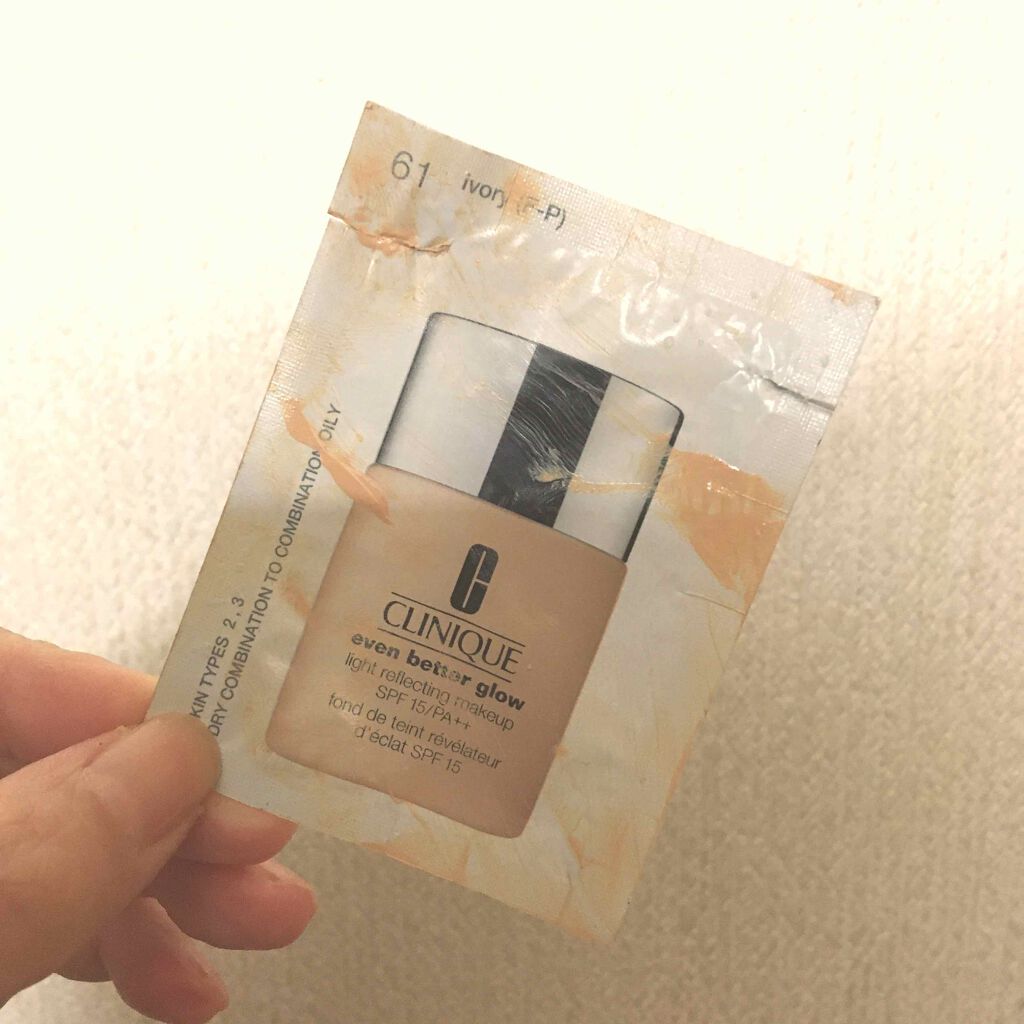 イーブン ベター グロウ メークアップ 15/CLINIQUE/リキッドファンデーションを使ったクチコミ（1枚目）