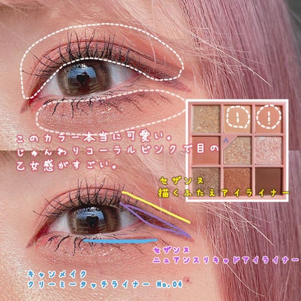 ヴィセ アヴァン リップ&アイカラー ペンシル/Visée/ペンシルアイライナーを使ったクチコミ(5枚目)