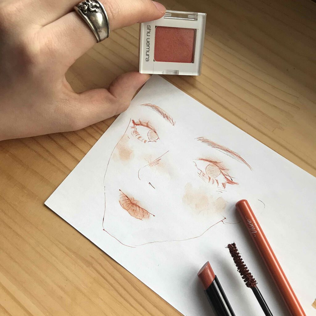 ウィンクファイブアイシャドウ jupiter/WHOMEE/スティックアイシャドウを使ったクチコミ（2枚目）