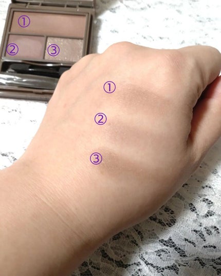 フーミー マルチアイブロウパウダー/WHOMEE/パウダーアイブロウを使ったクチコミ(4枚目)