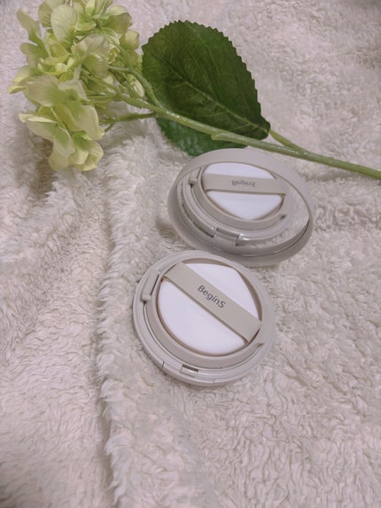 Pore Caring Mesh Cushion/BeginS by JUNGSAEMMOOL/クッションファンデーションを使ったクチコミ(2枚目)