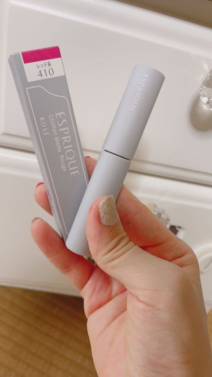 シフォンマット ルージュ/ESPRIQUE/口紅を使ったクチコミ(1枚目)