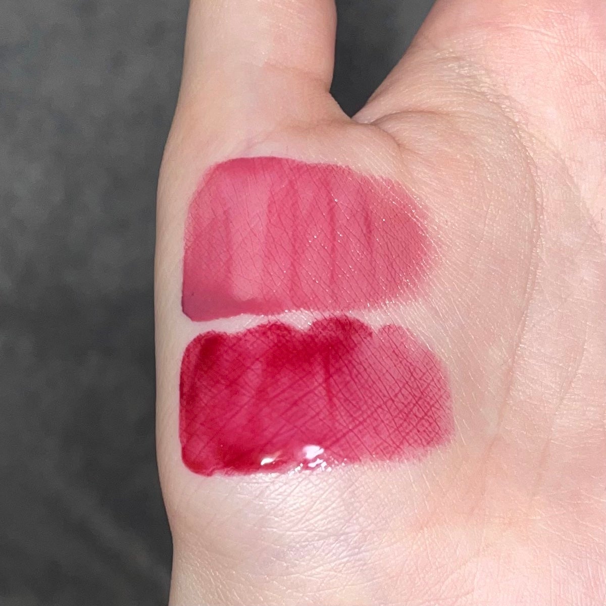 ジューシーラスティングティント/rom&nd/リップティントを使ったクチコミ(3枚目)