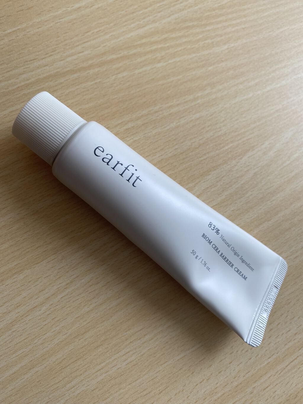 バイオムセラバリアクリーム/earfit/フェイスクリームを使ったクチコミ（1枚目）