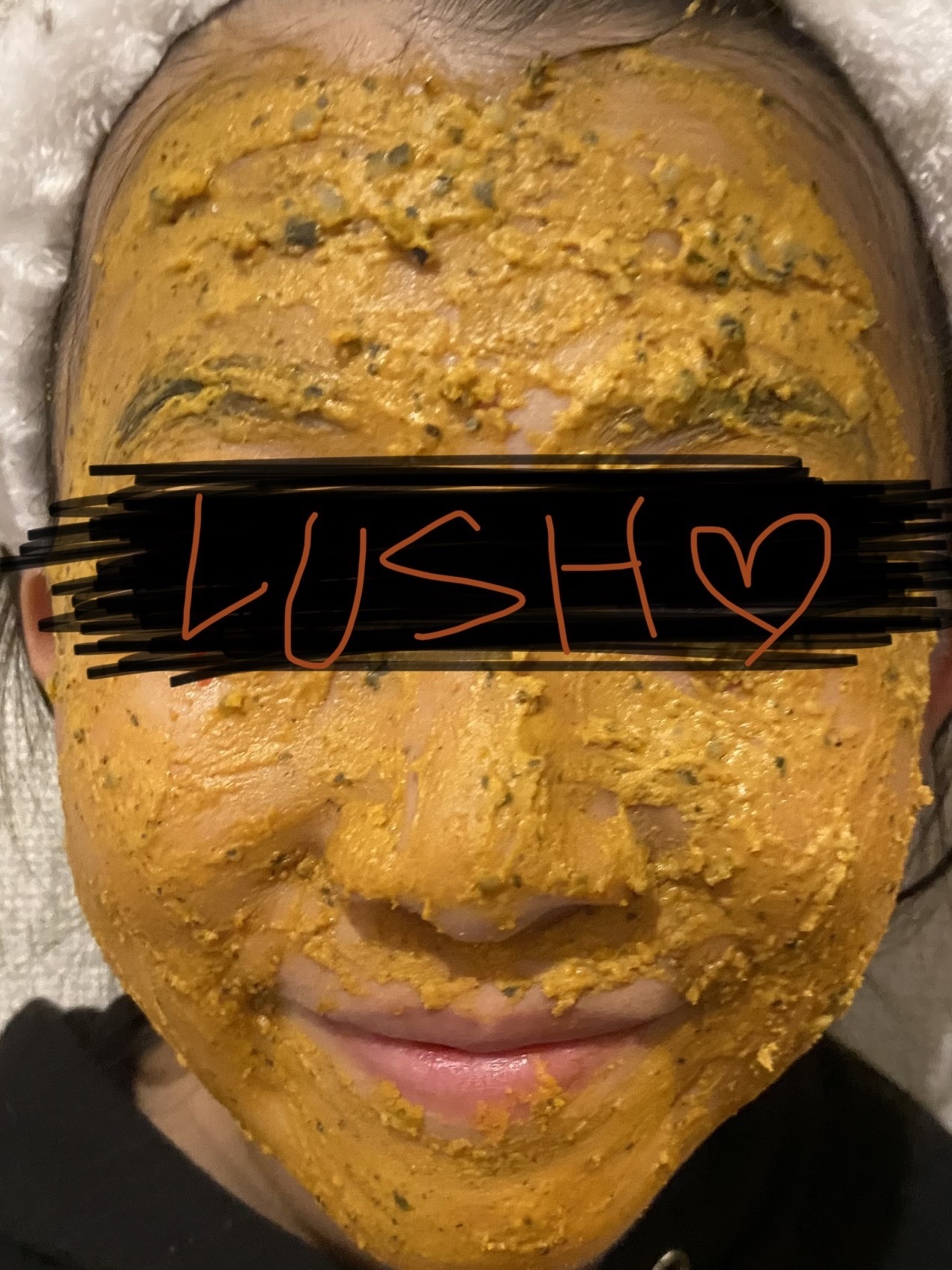 ラッシュ ハロウィンフェイス（フレッシュフェイスマスク）のクチコミ「ラッシュ
ハロウィンフェイス

空の容器と交換したやつ。



肌柔らかい感じになる！
あとか.....」（2枚目）