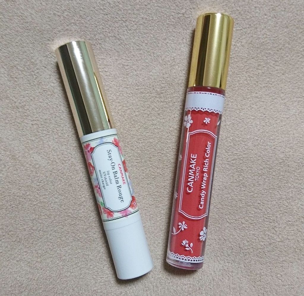 ステイオンバームルージュ/キャンメイク/口紅を使ったクチコミ（1枚目）