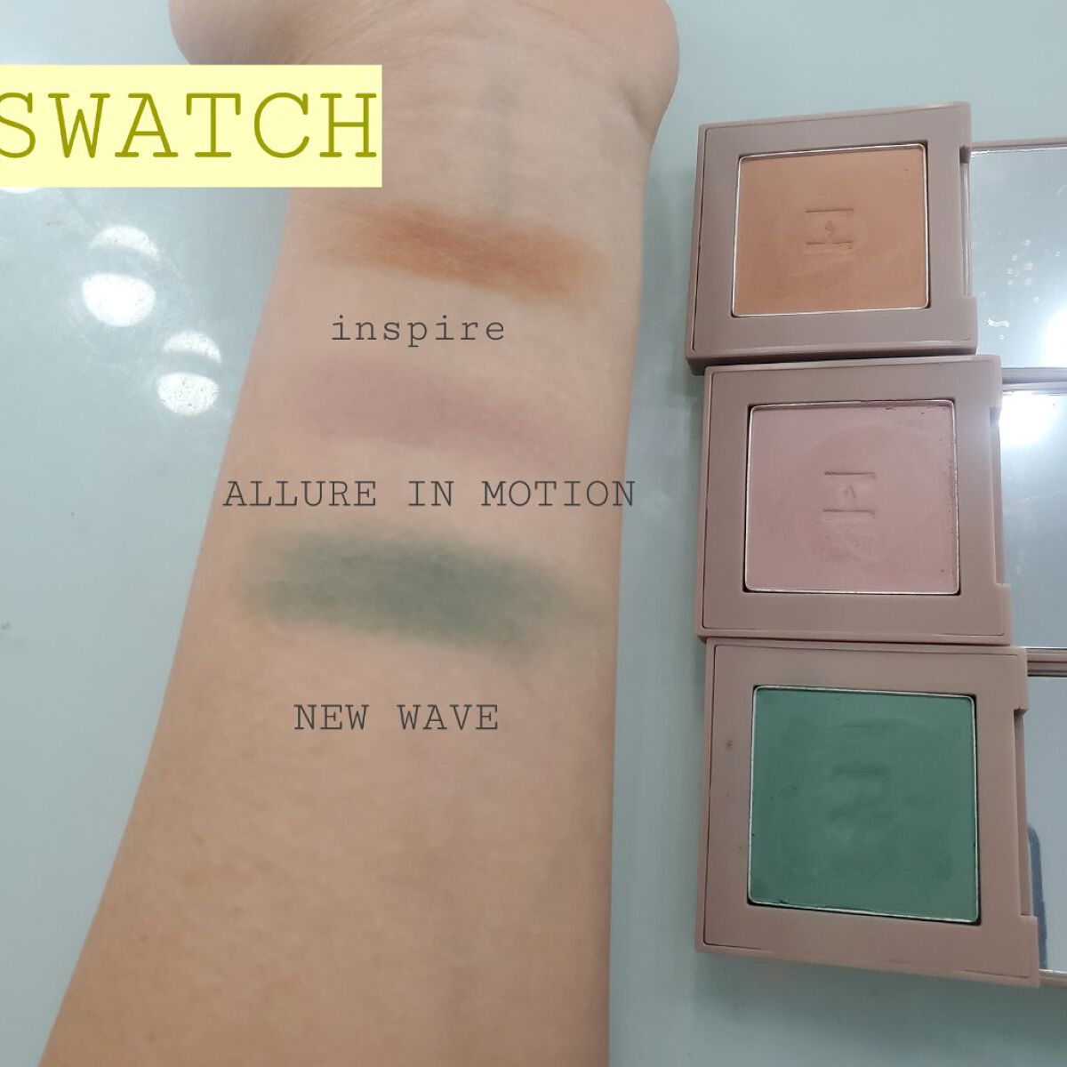 ニューデップスアイシャドウ/hince/単色アイシャドウを使ったクチコミ（3枚目）