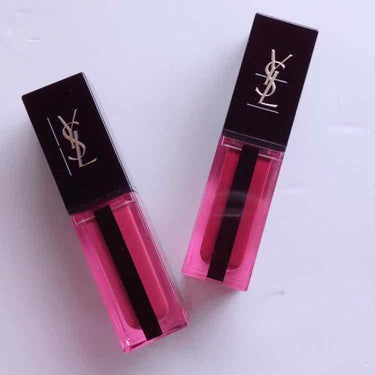 ルージュ ピュールクチュール ヴェルニ ウォーターステイン 613 カスケード ボルドー/YVES SAINT LAURENT BEAUTE/口紅を使ったクチコミ（2枚目）