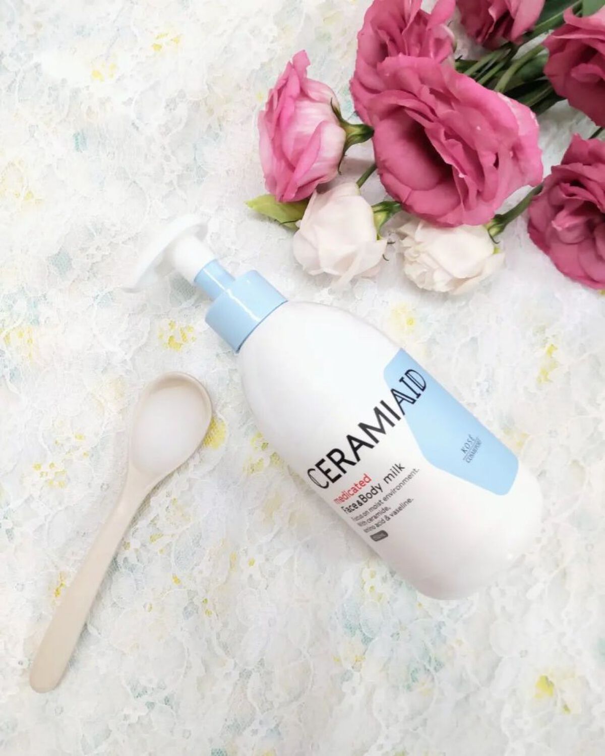 セラミエイド 薬用スキンミルク/セラミエイド/ボディミルクを使ったクチコミ（2枚目）