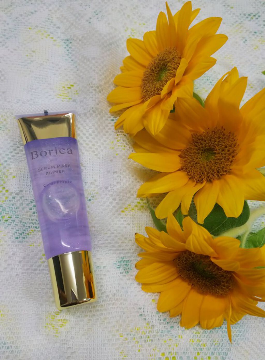 美容液マスクプライマー<クリアパープル>/Borica/化粧下地を使ったクチコミ(2枚目)