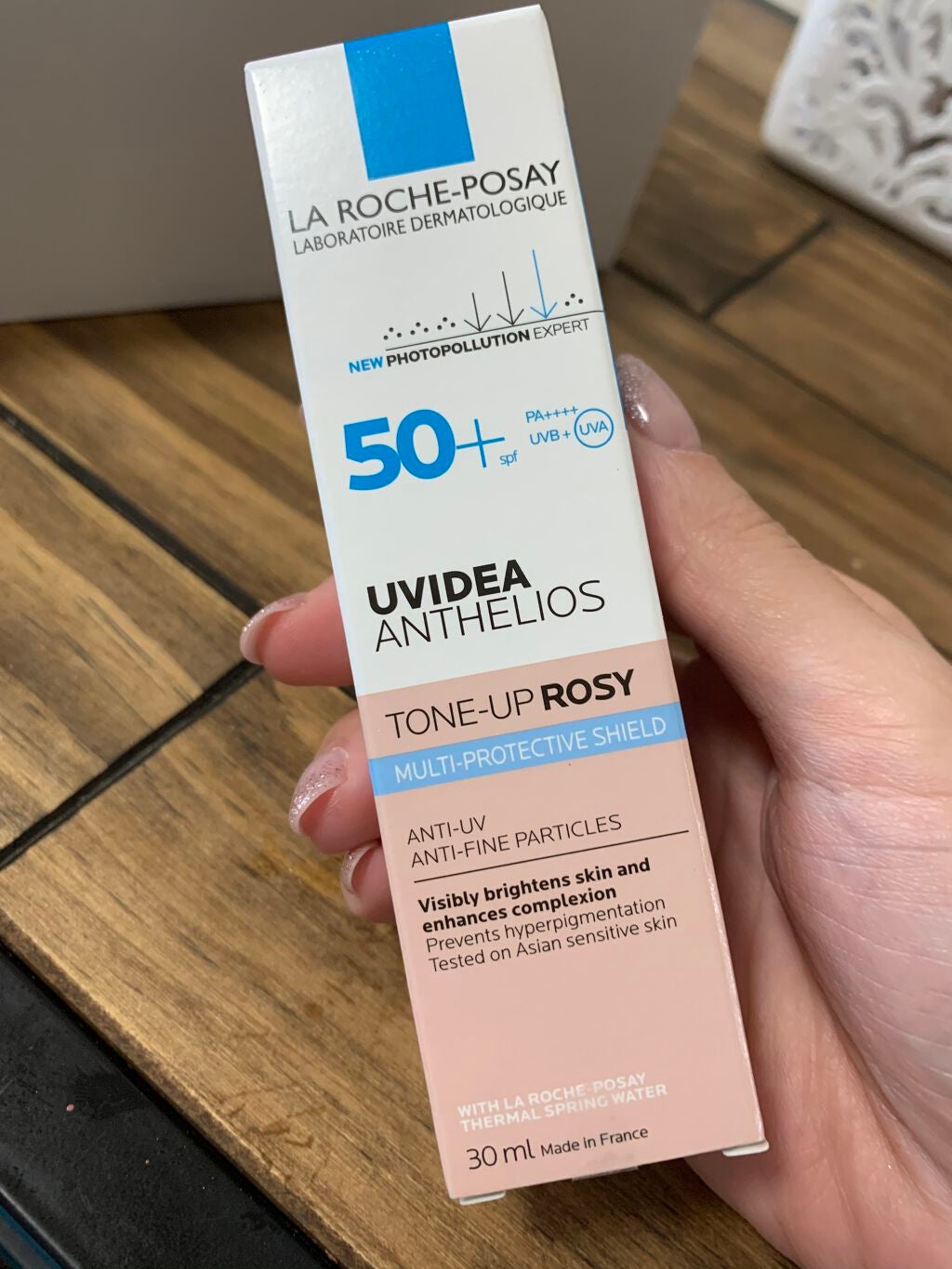 UVイデア XL プロテクショントーンアップ ローズ/ラ ロッシュ ポゼ/日焼け止めクリームを使ったクチコミ(1枚目)