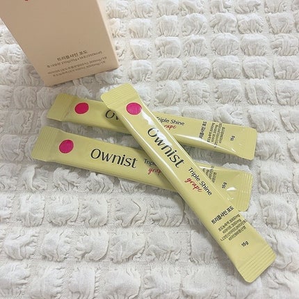 トリプルシャイン グレープ/Ownist/美容サプリメントを使ったクチコミ(4枚目)