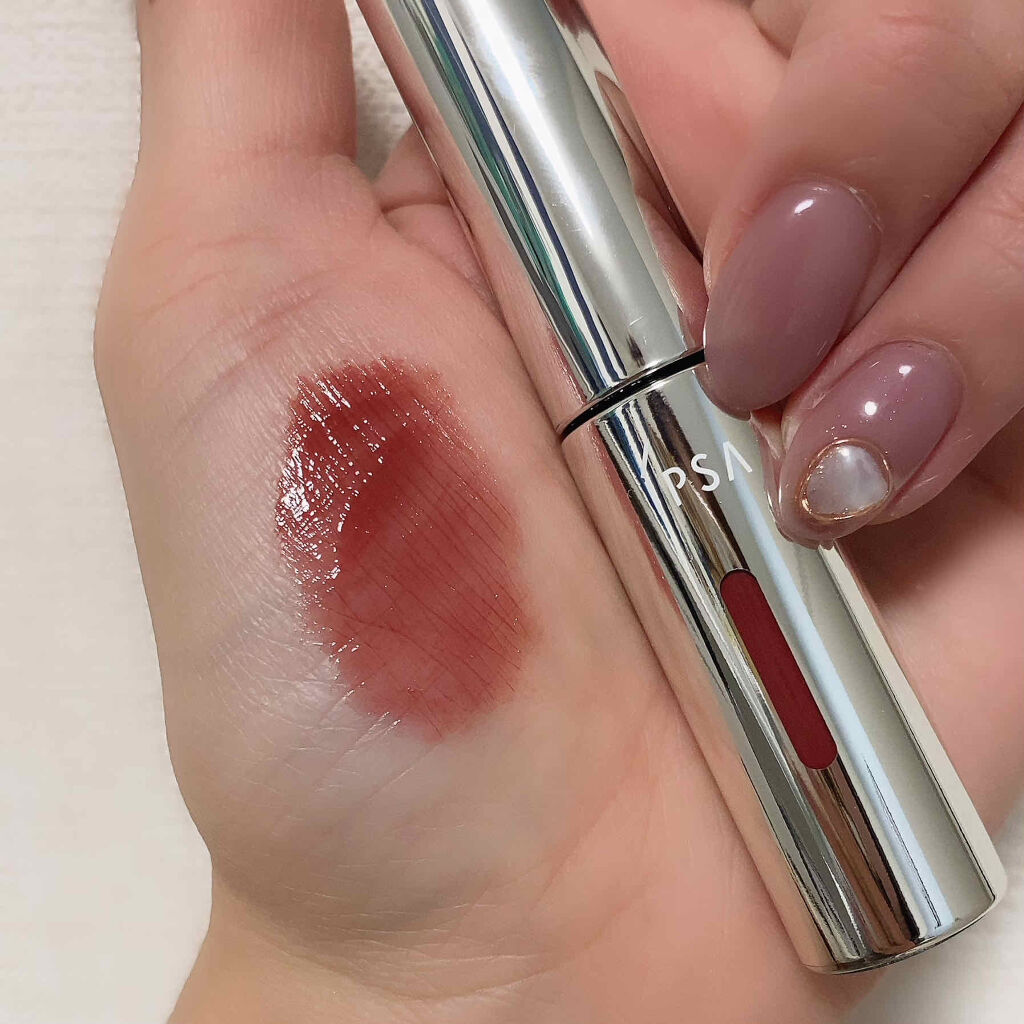 リップカラー 02 フィグバター/IPSA/口紅を使ったクチコミ（3枚目）