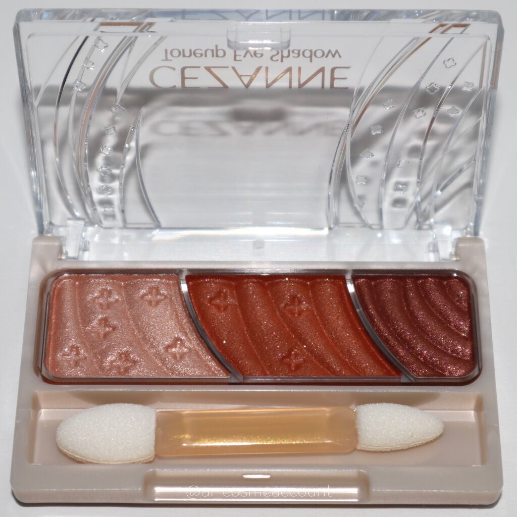 トーンアップアイシャドウ/CEZANNE/アイシャドウパレットを使ったクチコミ(5枚目)