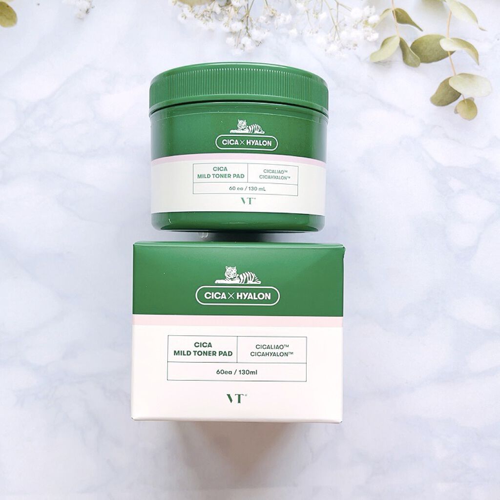 CICA マイルドトナーパッド/VT/トナーパッドを使ったクチコミ（1枚目）