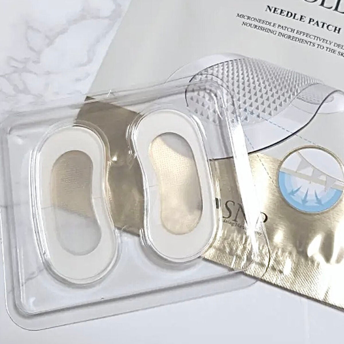 ゴールドコラーゲンニードルパッチ/SNP/アイケア・アイクリームを使ったクチコミ(2枚目)