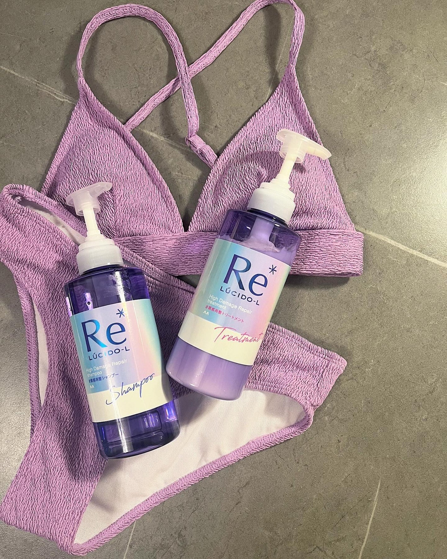 #質感再整シャンプー/トリートメント /ルシードエル/市販シャンプーを使ったクチコミ(1枚目)