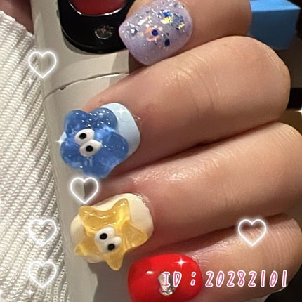 ネイルチップ/SHEIN/ネイルチップ・パーツを使ったクチコミ(4枚目)