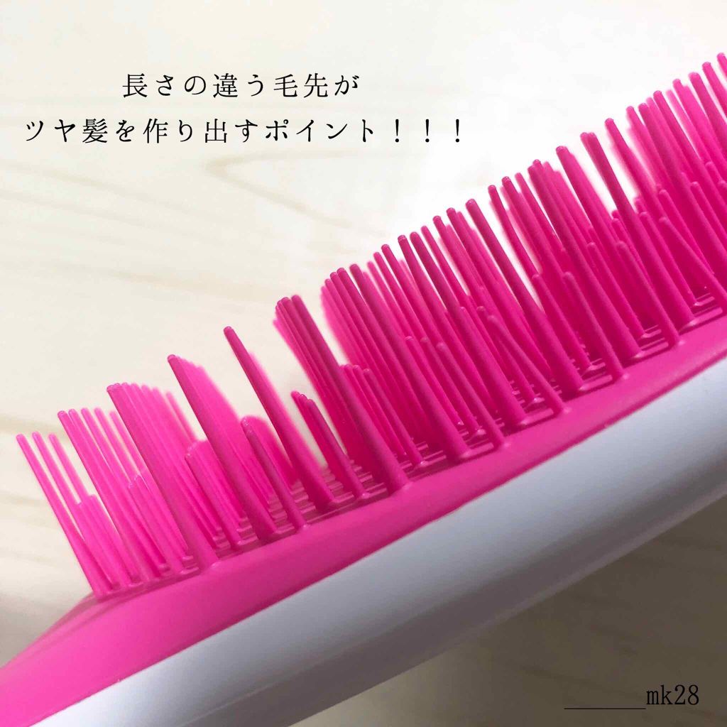 バックコーミング/TANGLE TEEZER/ヘアコームを使ったクチコミ（2枚目）