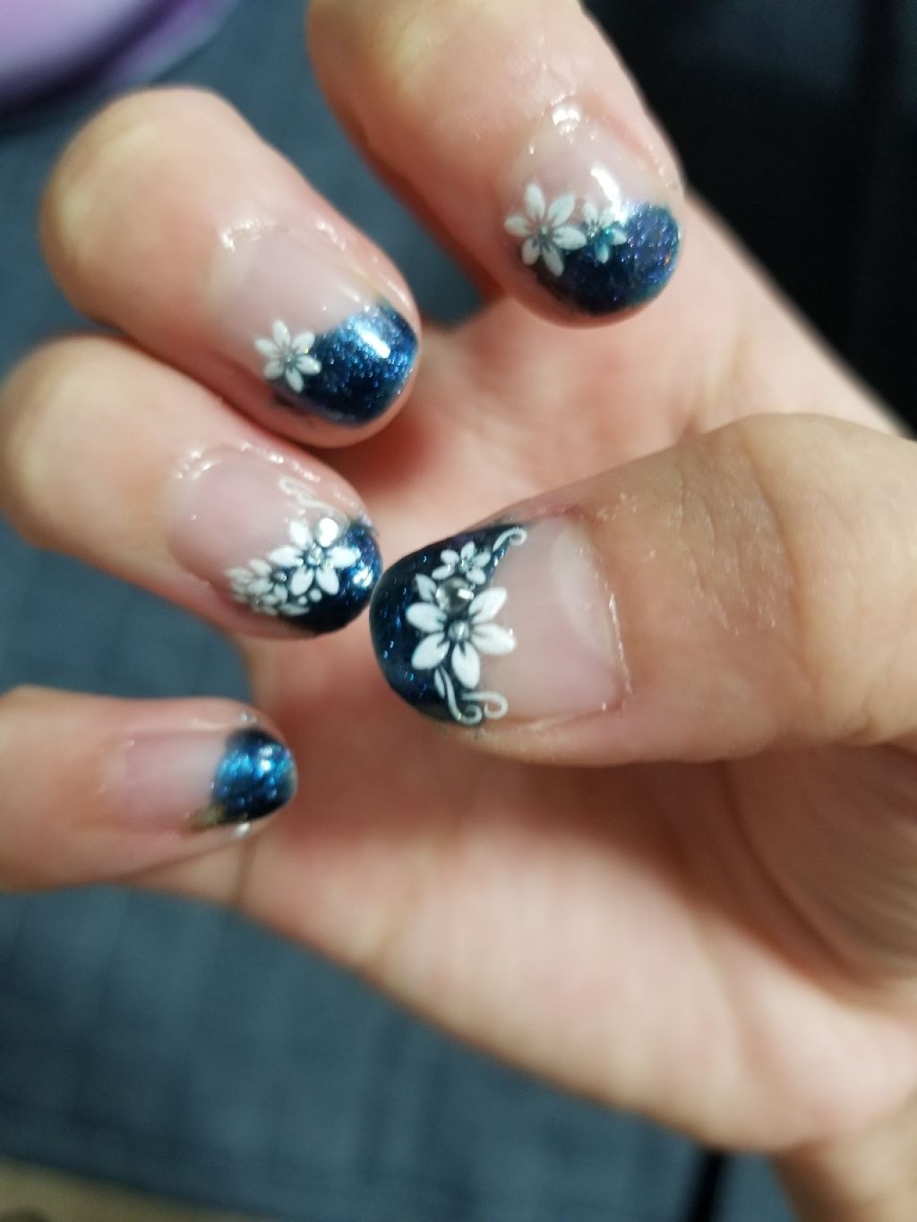 ネイルホリック ネイルホリックを使った口コミ プチプラで紺色ネイル 花火大会の季節 浴 By U Lips ネイルホリック ネイルホリックを使った口コミ プチプラで紺色ネイル 花火大会の季節 浴 By U Lips