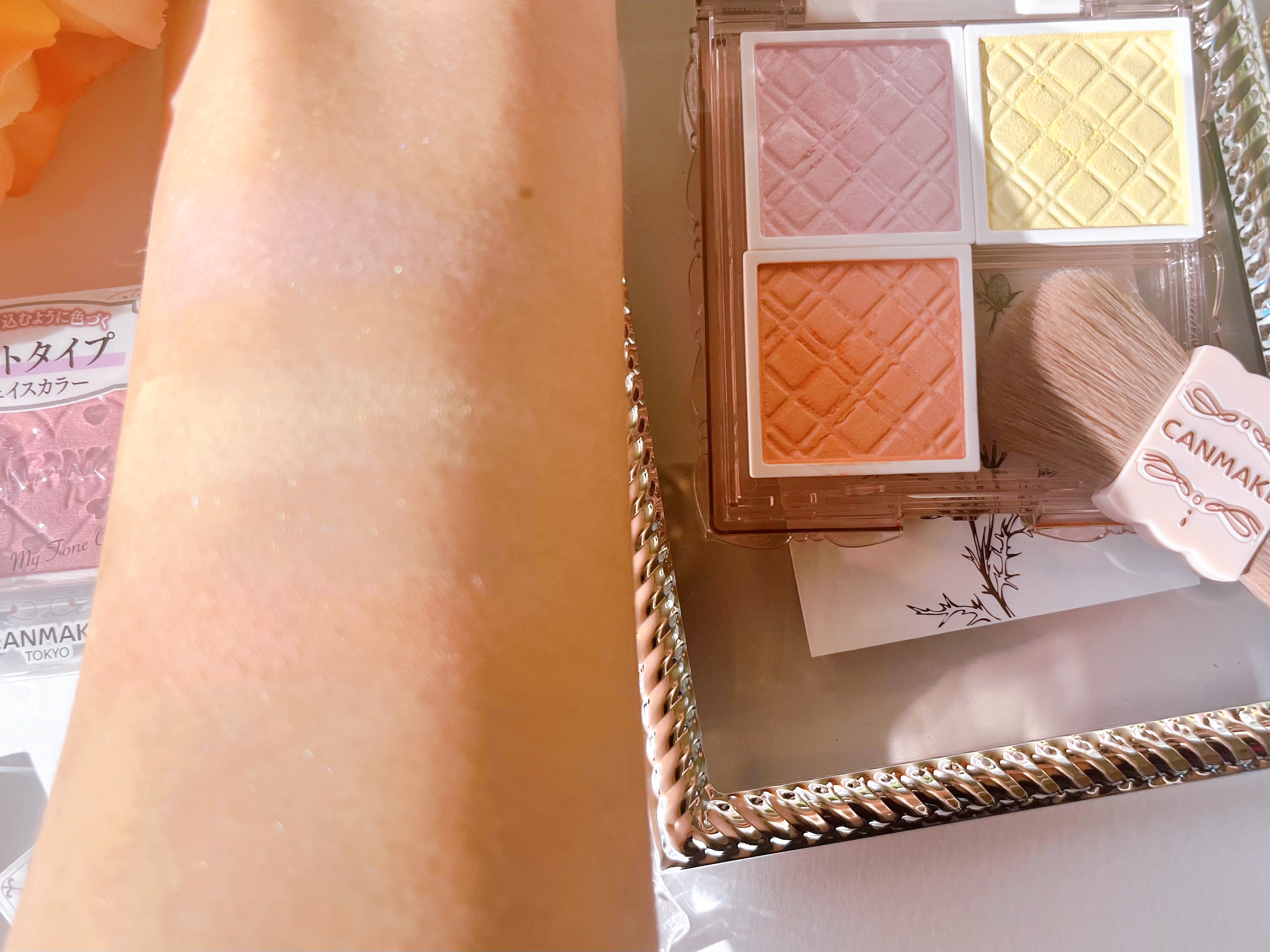 マイトーンクチュール/キャンメイク/メイクアップキットを使ったクチコミ（3枚目）