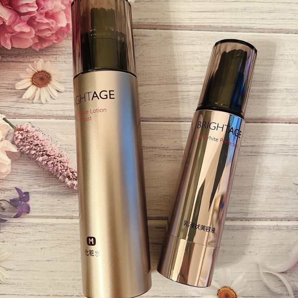 リフトホワイト ローション モイスト/BRIGHTAGE/化粧水を使ったクチコミ（3枚目）