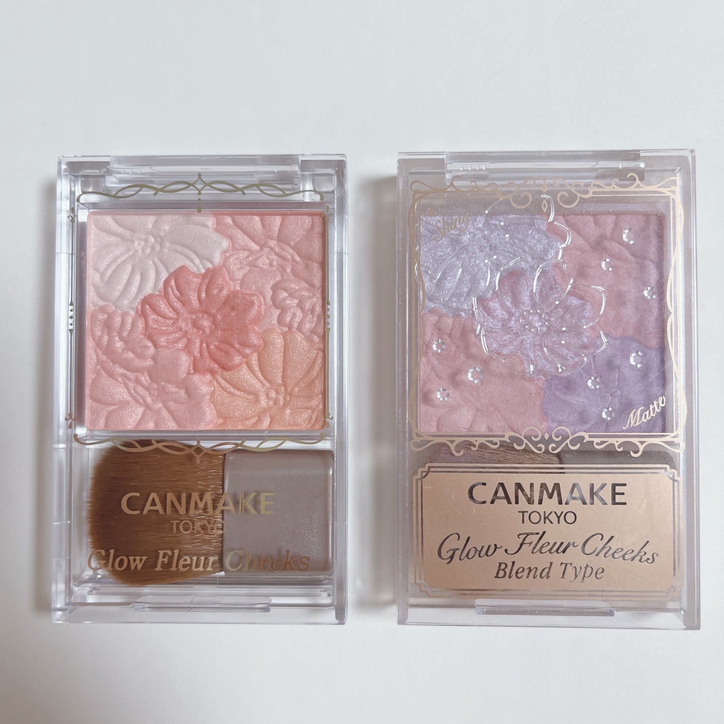 グロウフルールチークス/キャンメイク/パウダーチークを使ったクチコミ(1枚目)