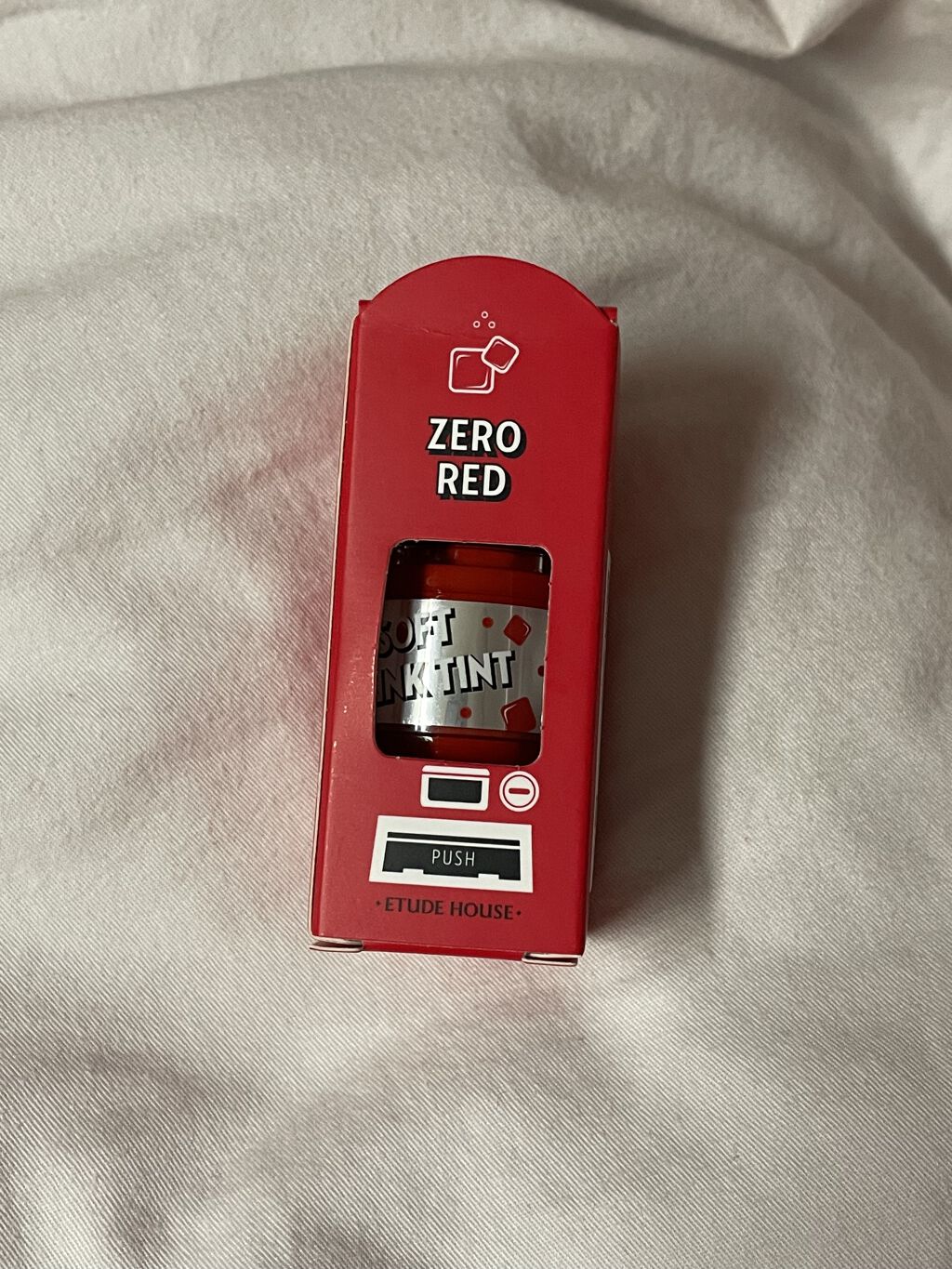 ソフトドリンクティント RD301 ストローピックレッド/ETUDE/リップグロスを使ったクチコミ（1枚目）
