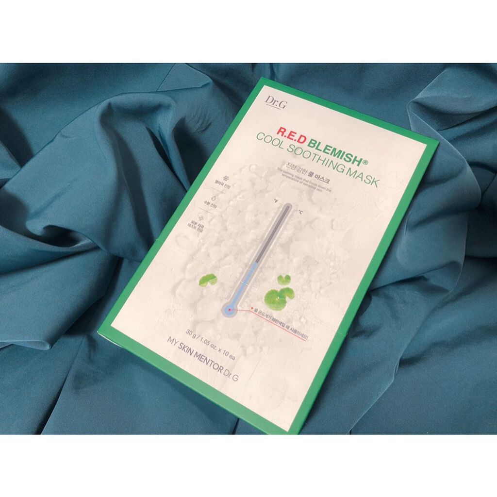 レッドブレミッシュ クールスージングマスク/Dr.G/シートマスク・パックを使ったクチコミ（2枚目）