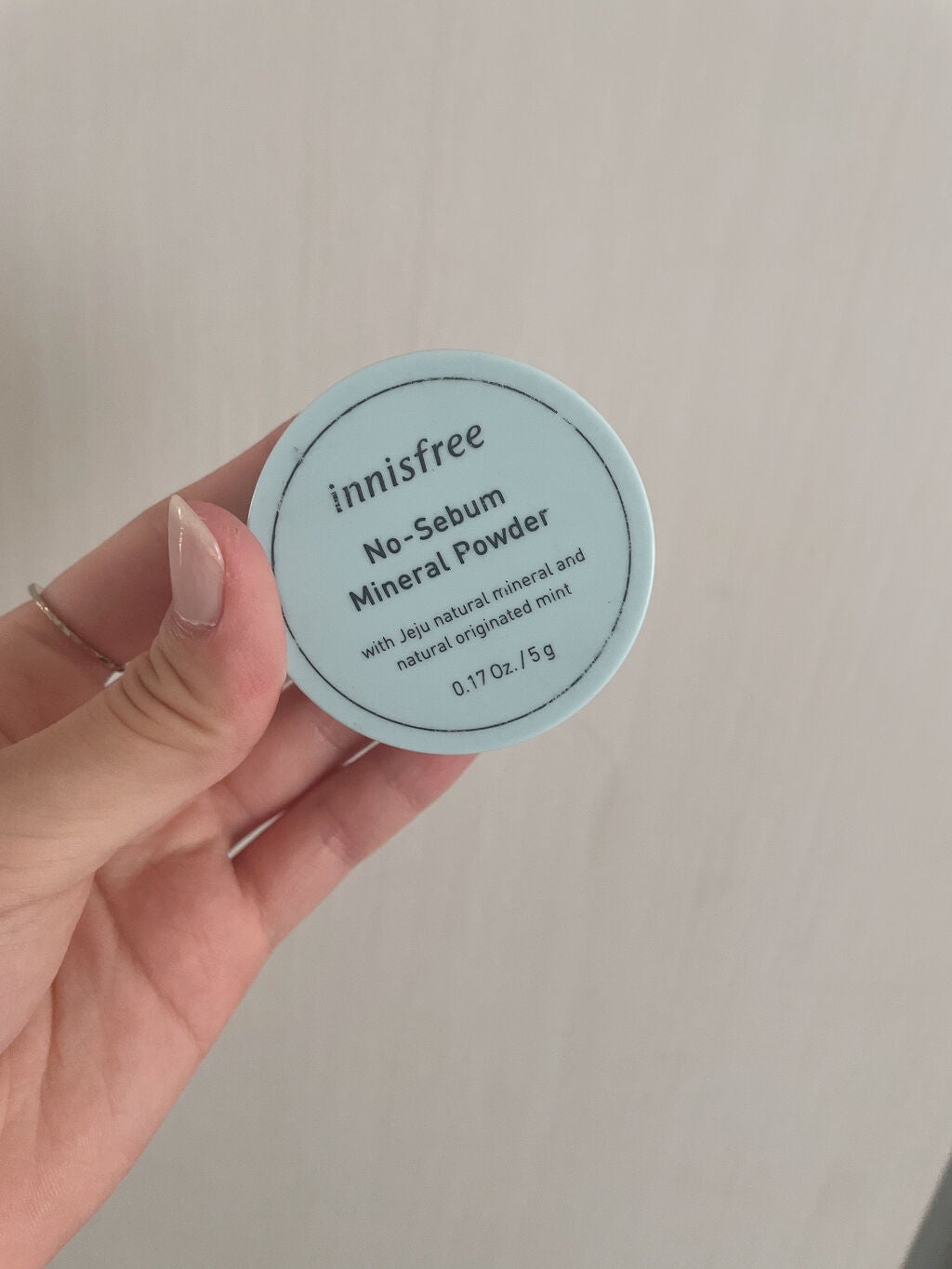 ノーセバム ミネラルパウダー N/innisfree/ルースパウダーを使ったクチコミ(1枚目)