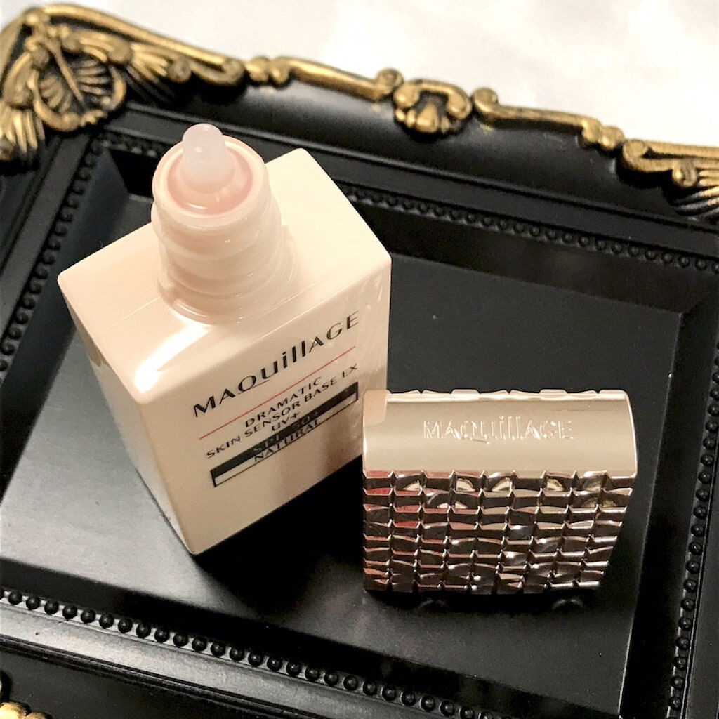 ドラマティックスキンセンサーベース EX UV+/マキアージュ/化粧下地を使ったクチコミ（2枚目）