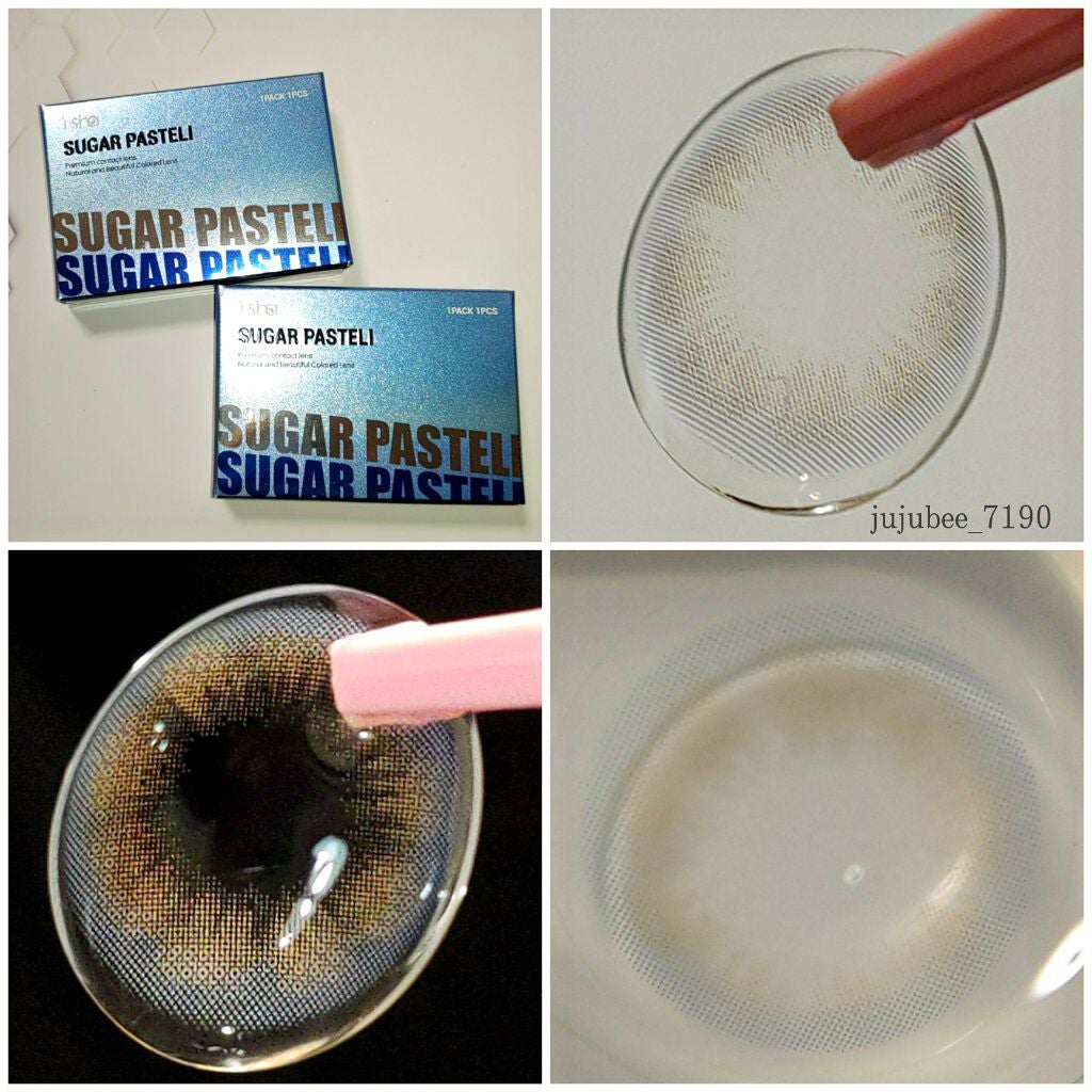 SUGAR PASTEL i/蜜のレンズ/カラーコンタクトレンズを使ったクチコミ(2枚目)
