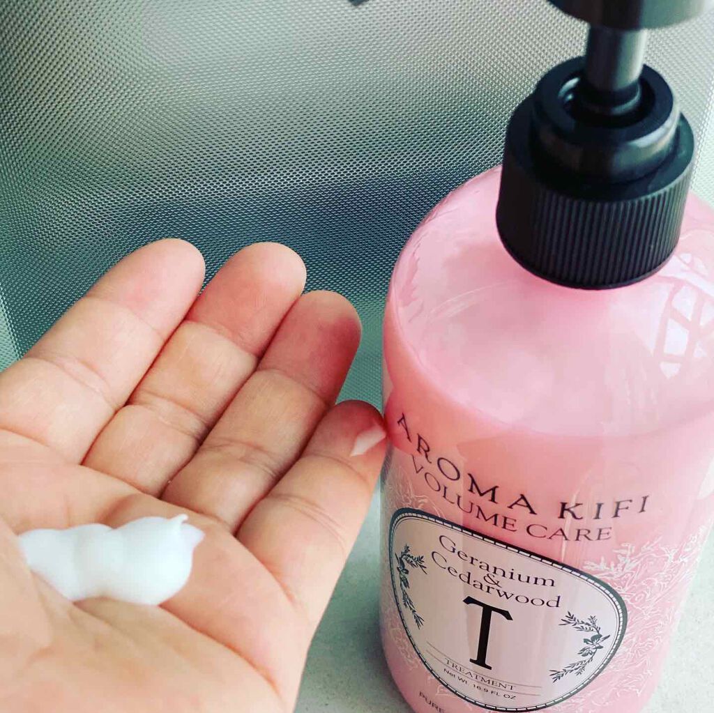 ボリュームケアシャンプー/トリートメント/AROMA KIFI/シャンプー・コンディショナーを使ったクチコミ(2枚目)