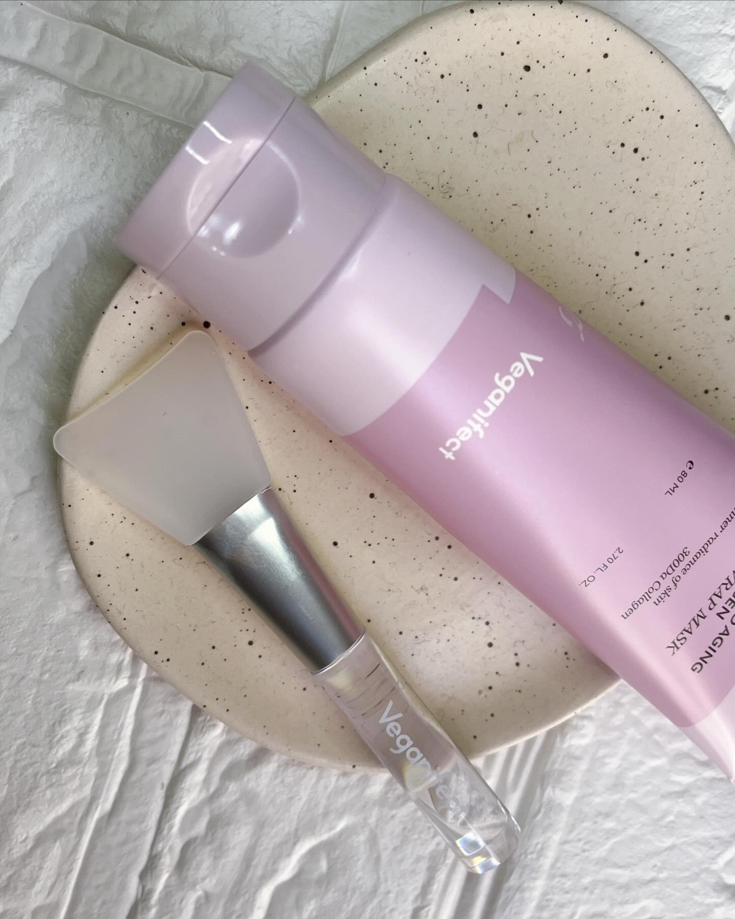 塗るマスクパック低分子コラーゲンマスク /Veganifect/洗い流すパック・マスクを使ったクチコミ（2枚目）