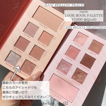 2021 F/Wルックブックパレット/espoir/アイシャドウパレットを使ったクチコミ(6枚目)
