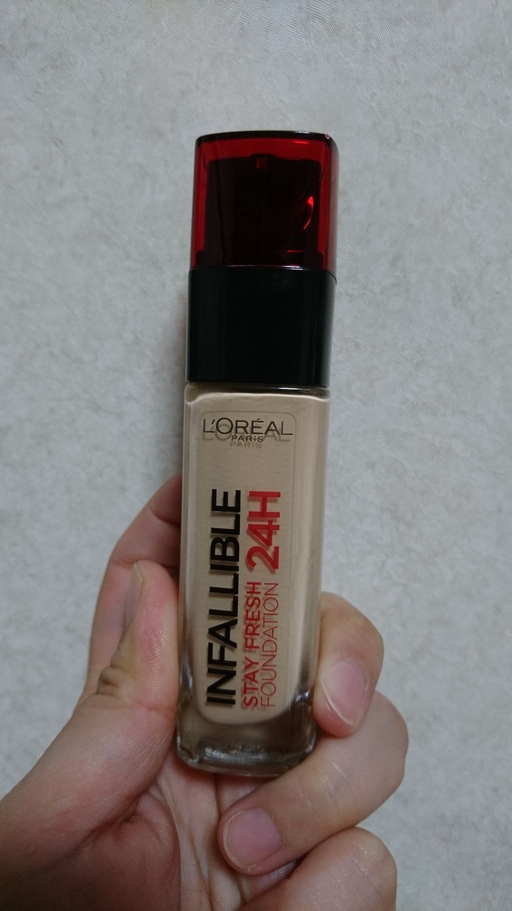 インファリブル ステイフレッシュファンデーション/ロレアル パリ/リキッドファンデーションを使ったクチコミ(1枚目)