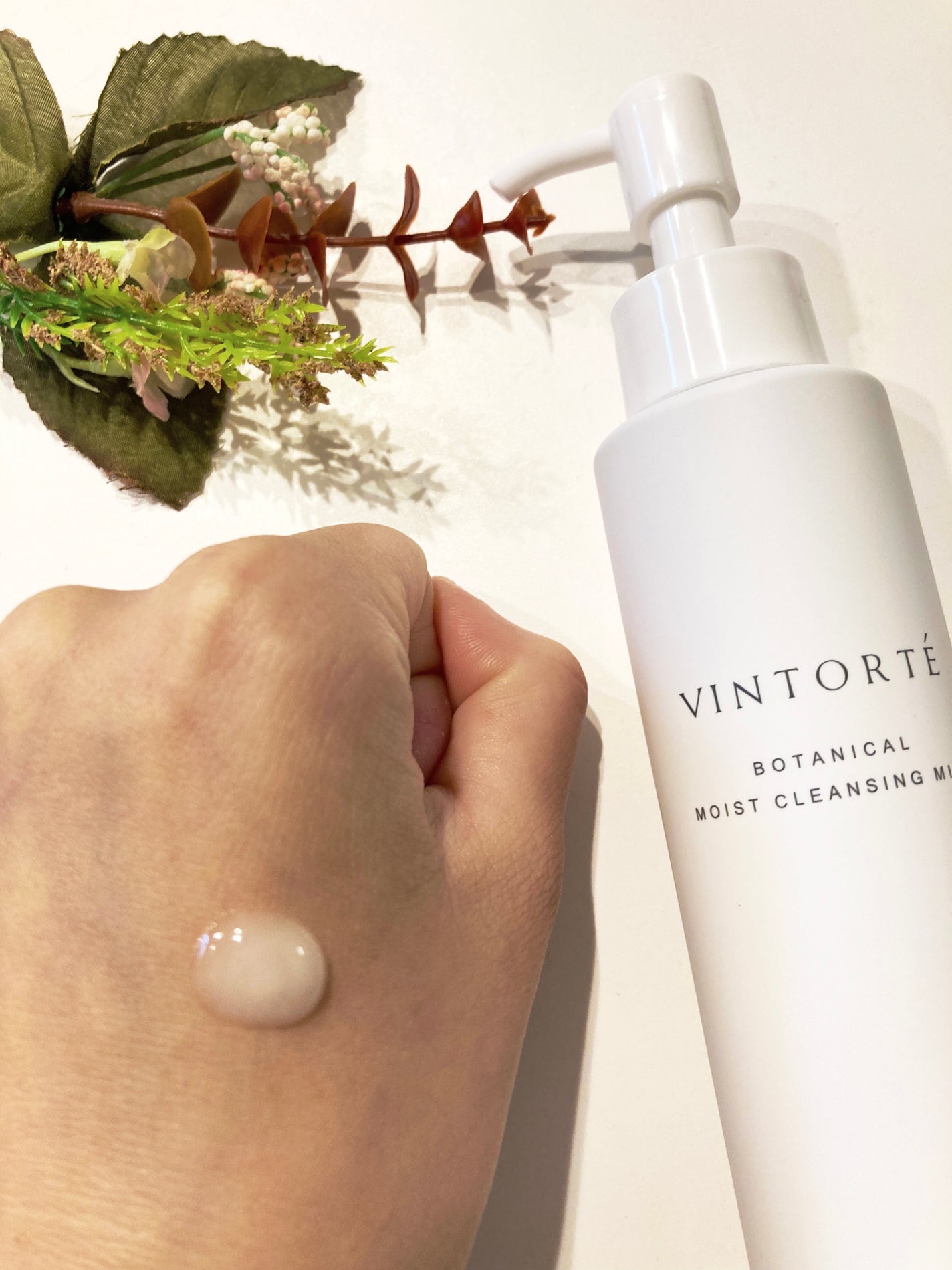 ボタニカルモイストクレンジングミルク/ヴァントルテ/ミルククレンジングを使ったクチコミ(2枚目)