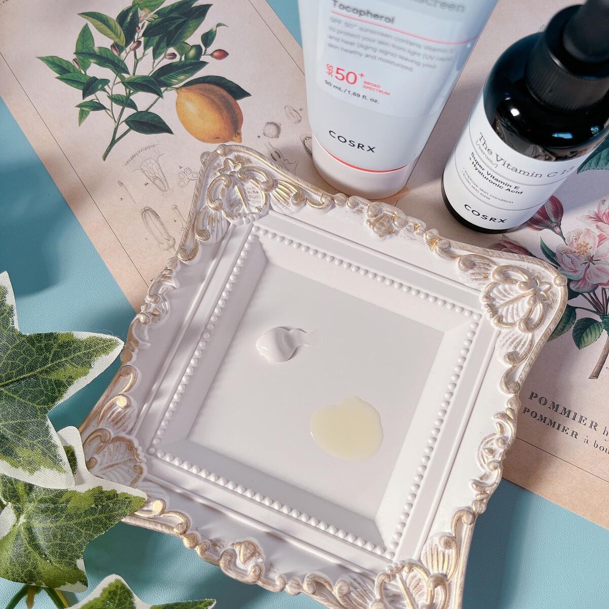 ビタミンEバイタライジングUVクリーム　SFP50＋/COSRX/日焼け止めクリームを使ったクチコミ（2枚目）