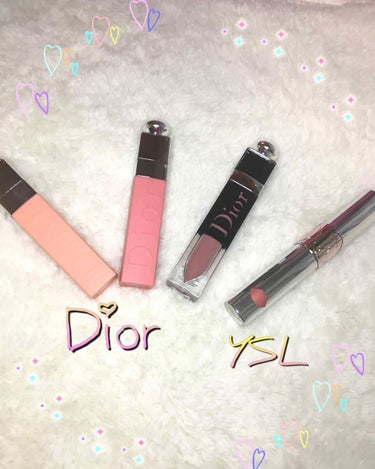 【旧】ディオール アディクト リップ ティント 341 ライチ/Dior/リップグロスを使ったクチコミ（1枚目）