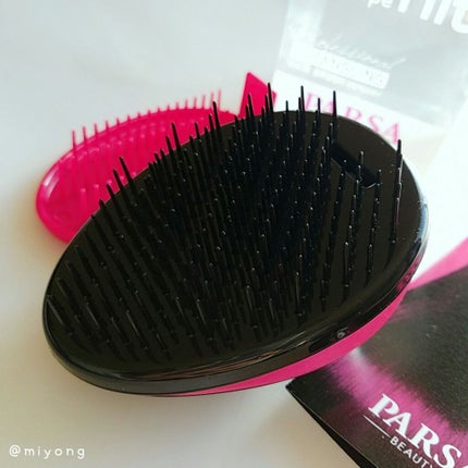 ヴィーナス ビューティーコンパクトブラシ/PARSA/ヘアブラシを使ったクチコミ(3枚目)