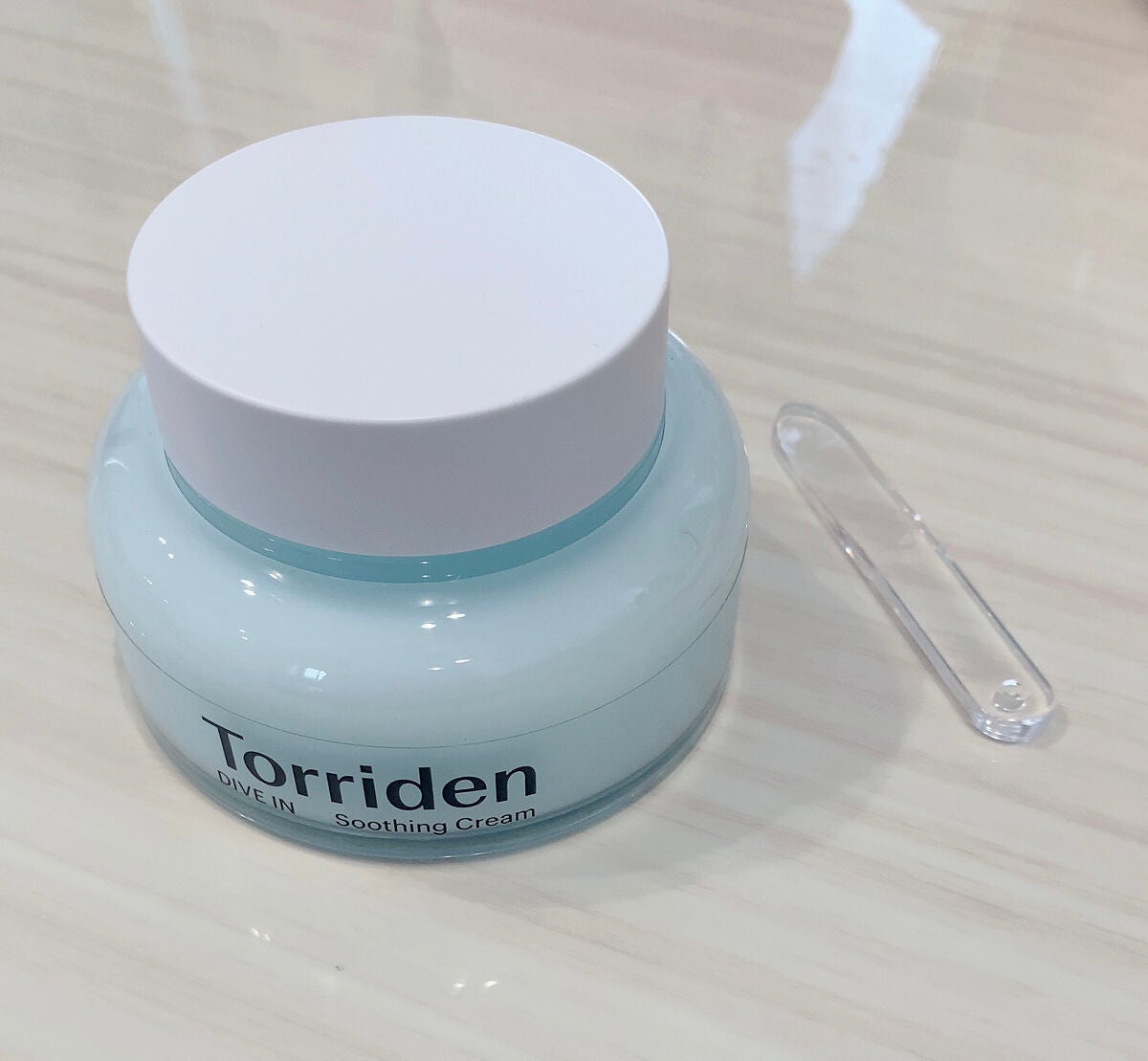 ダイブインスージングクリーム/Torriden/フェイスクリームを使ったクチコミ(2枚目)