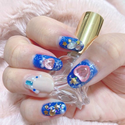 ジェルネイル(ライト対応)/セリア/ジェルネイルを使ったクチコミ(1枚目)