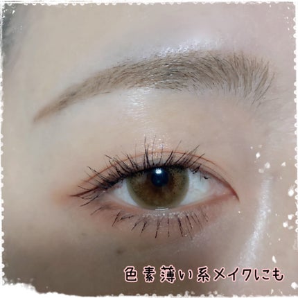 ハンオールブロウカラ/rom&nd/眉マスカラを使ったクチコミ(5枚目)