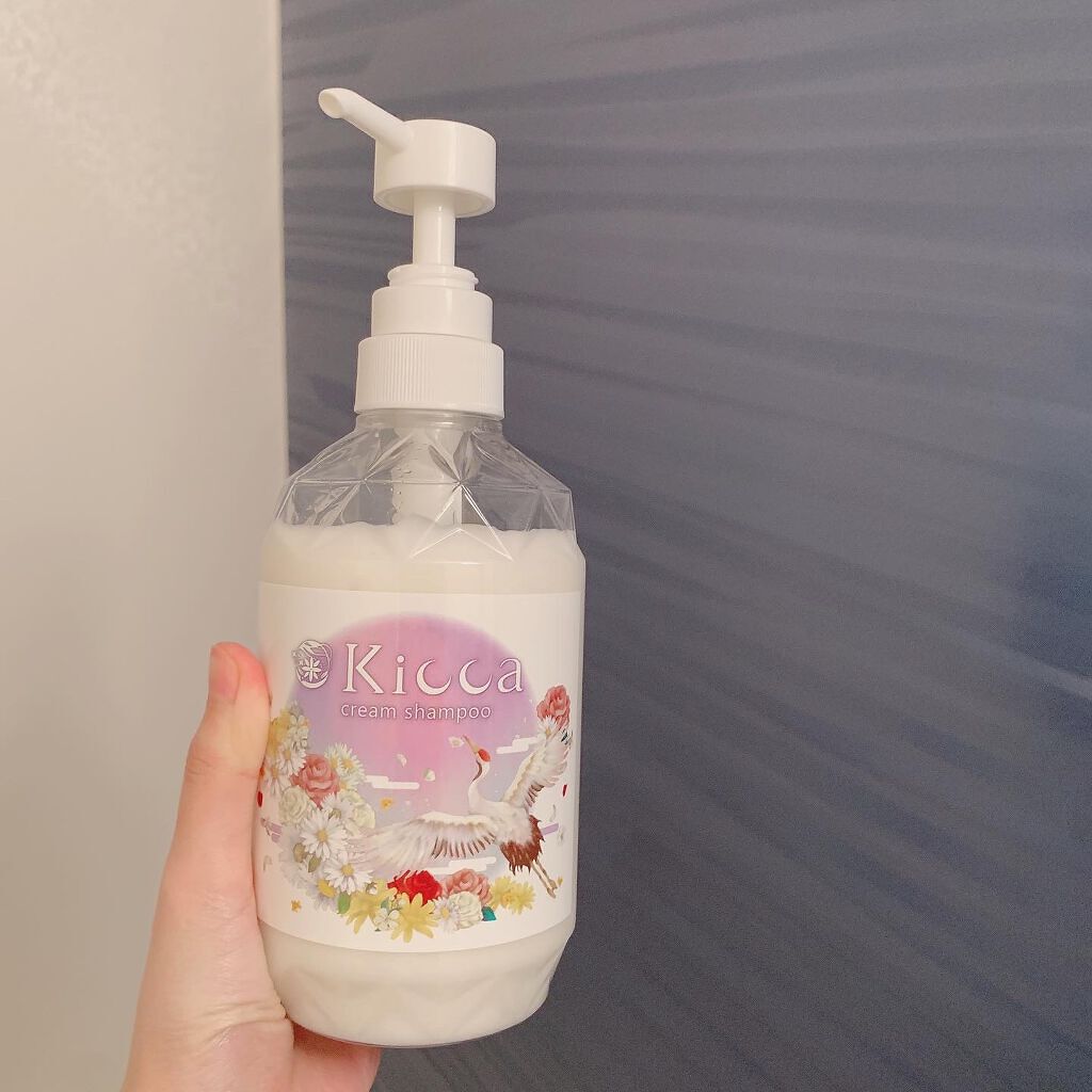 Kicca クリームシャンプー/Kicca/市販シャンプーを使ったクチコミ(1枚目)