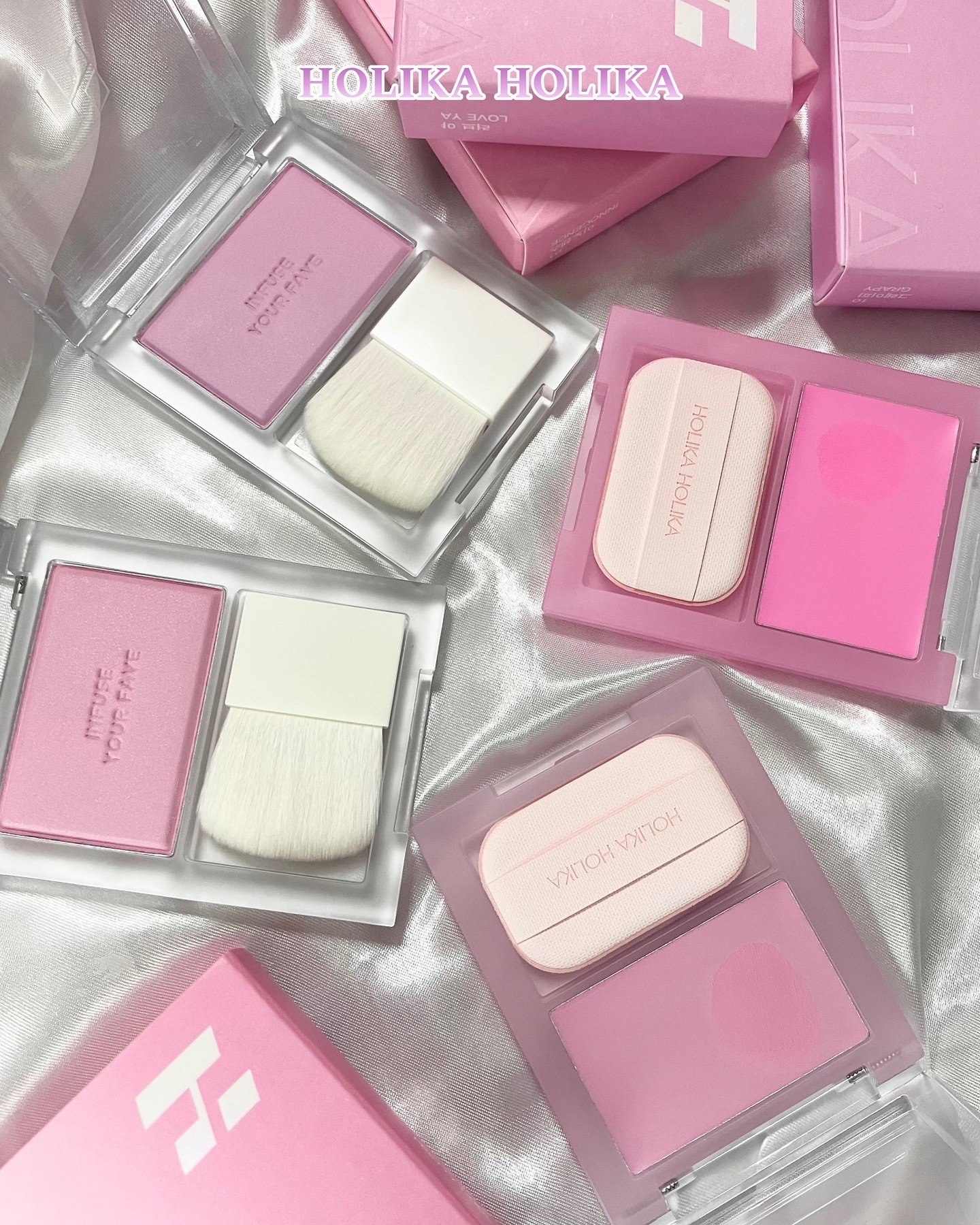 マイフェイブ インフュージング ブラッシュ/HOLIKA HOLIKA/パウダーチークを使ったクチコミ（3枚目）