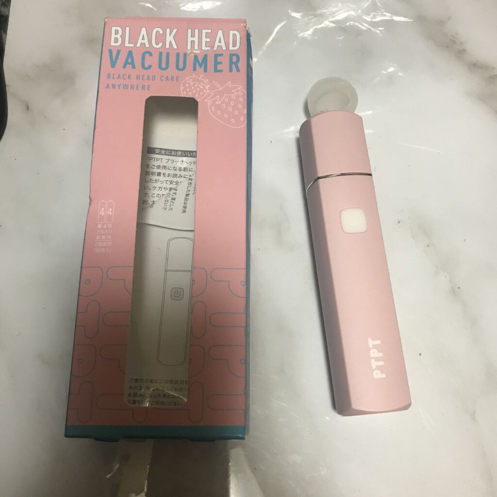 PTPT ブラックヘッドバキューマー/コジット/美顔器・マッサージを使ったクチコミ（1枚目）
