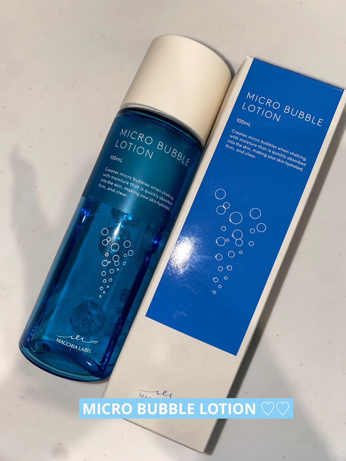 薬用マイクロバブルローション/Macchia Label/化粧水を使ったクチコミ(1枚目)