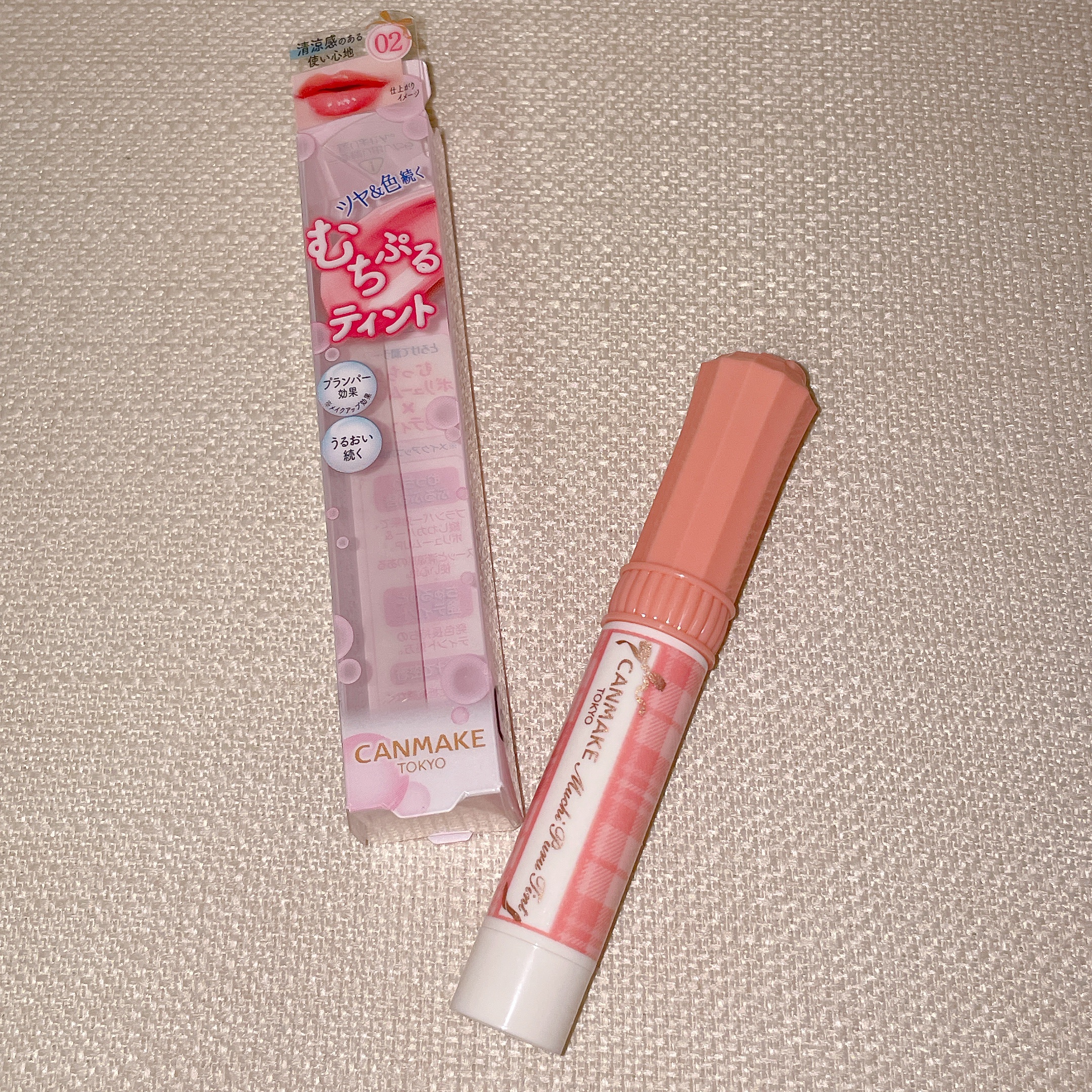 むちぷるティント/キャンメイク/リップティントを使ったクチコミ（2枚目）