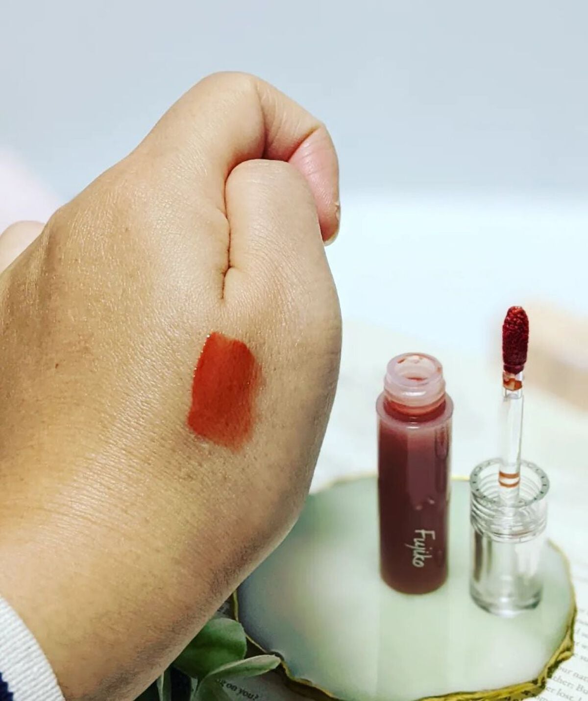 ニュアンスラップティント/Fujiko/リップティントを使ったクチコミ(4枚目)